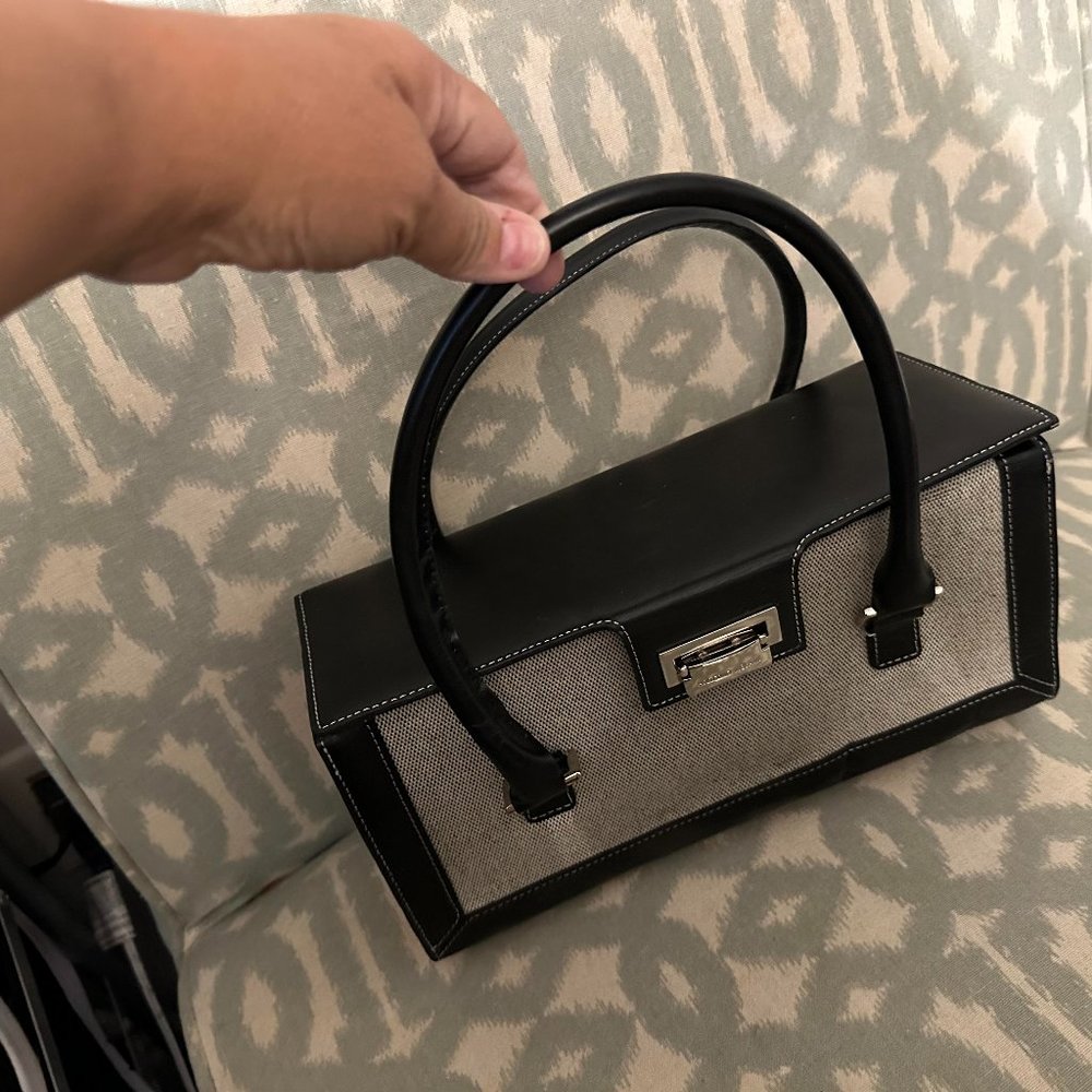 Antonio Melani Rectangle Box handbag from 1990's